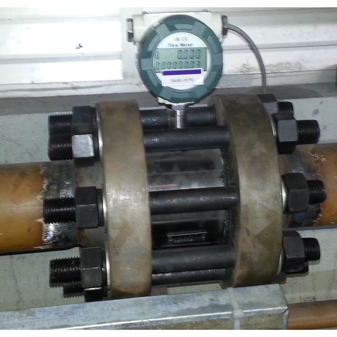 Medidor de vazão tipo turbina