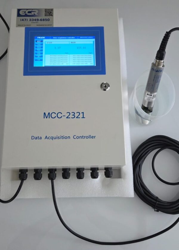 Monitoramento e Controlador on-line de DQO (COD) DBO (BOD) e PH