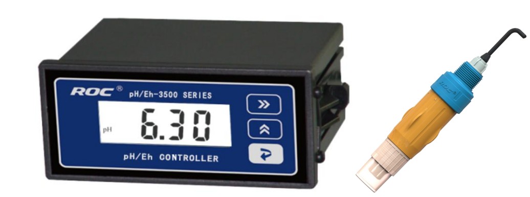 Controlador, medidor e analisador de PH / Eh 3520