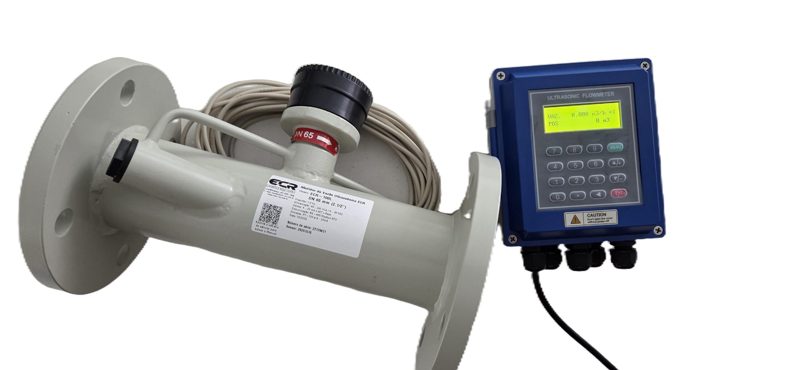 Medidor de Vazão Ultrassônico para Tubulações - Imagem 5